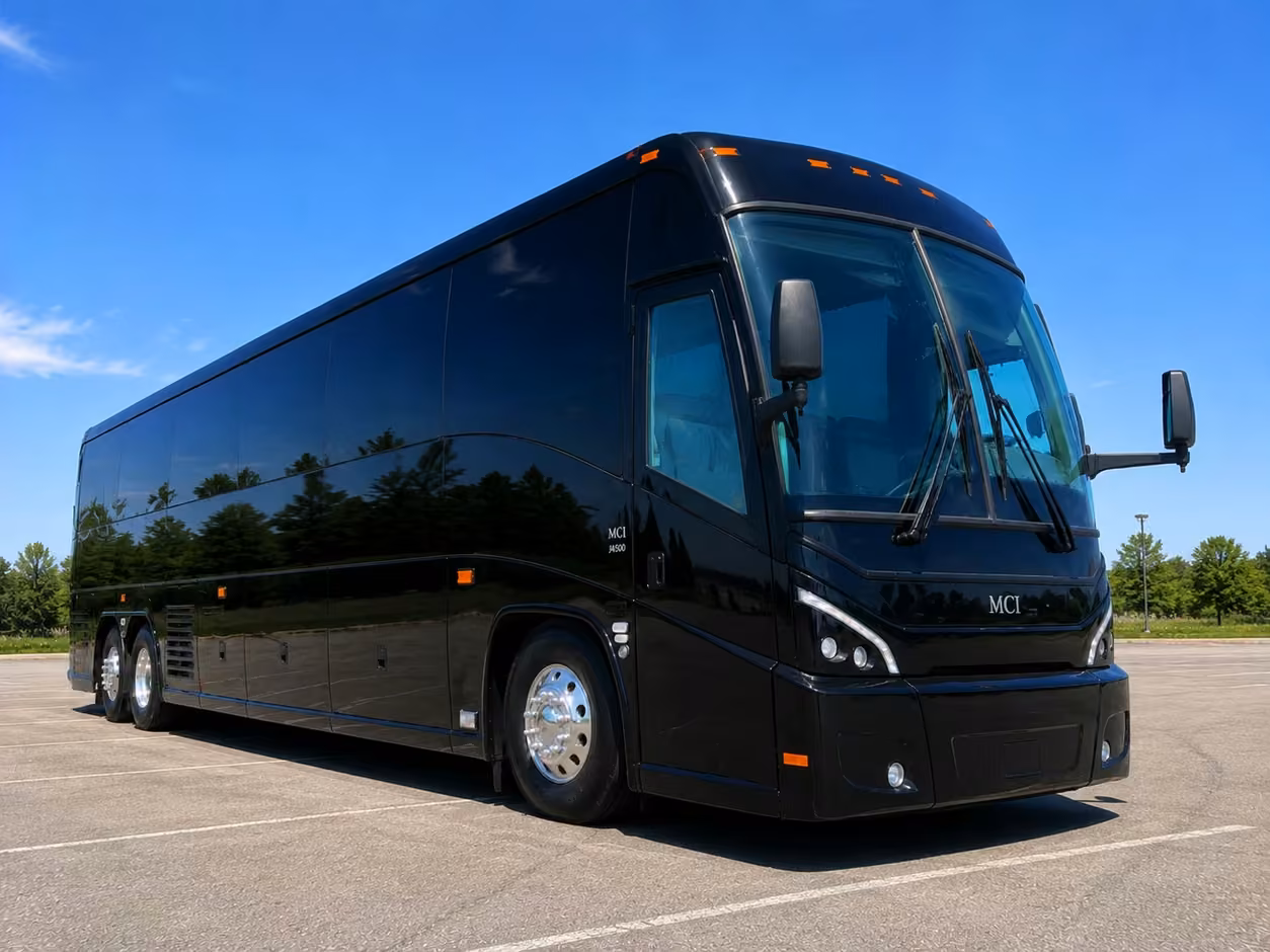 40 56 passenger charter bus